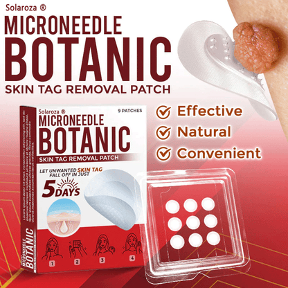 💥Solaroza® MicroNeedle Botanic Skin Patch – Safe & Effective against Skin Tags, Warts & Moles! ✨ Limited time only: Save 80% now (USA).
