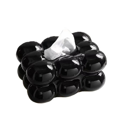 🌸Ceramic Tissue Holder with Drawer – Napkin & Paper Towel Organizer🌸