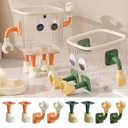 🏡2PCS Self-Adhesive Tissue Box Feet – Decorative & Multifunctional✨